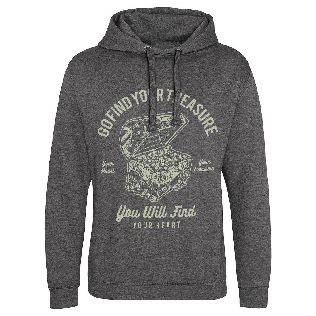 Treasure Mens Hoodie Without Pocket Quotes A184