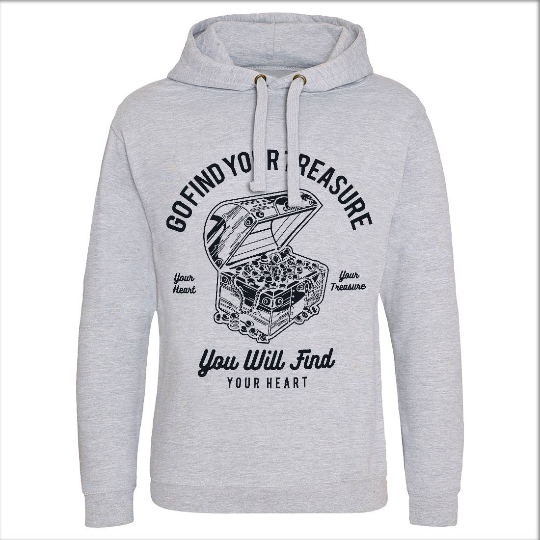 Treasure Mens Hoodie Without Pocket Quotes A184