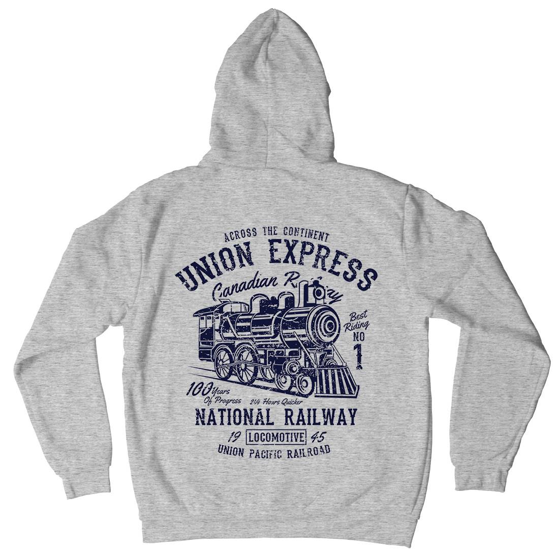 Union Express Kids Crew Neck Hoodie Vehicles A188