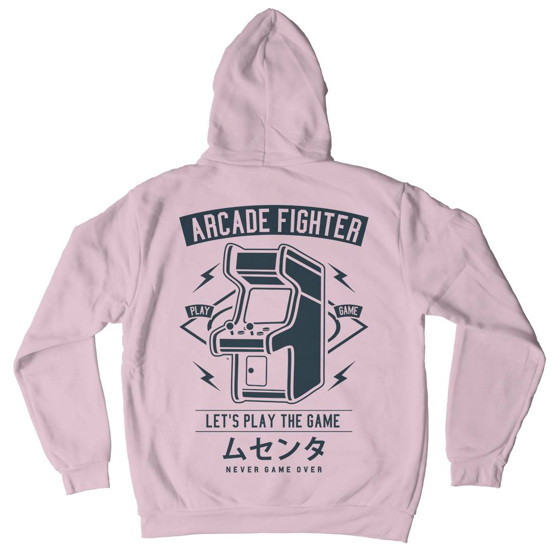 Arcade Fighter Kids Crew Neck Hoodie Geek A201