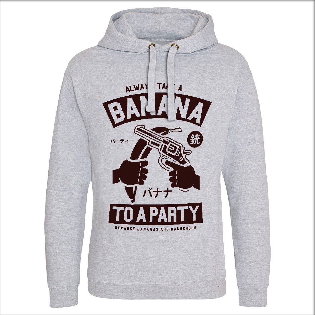 Banana Party Mens Hoodie Without Pocket Geek A202