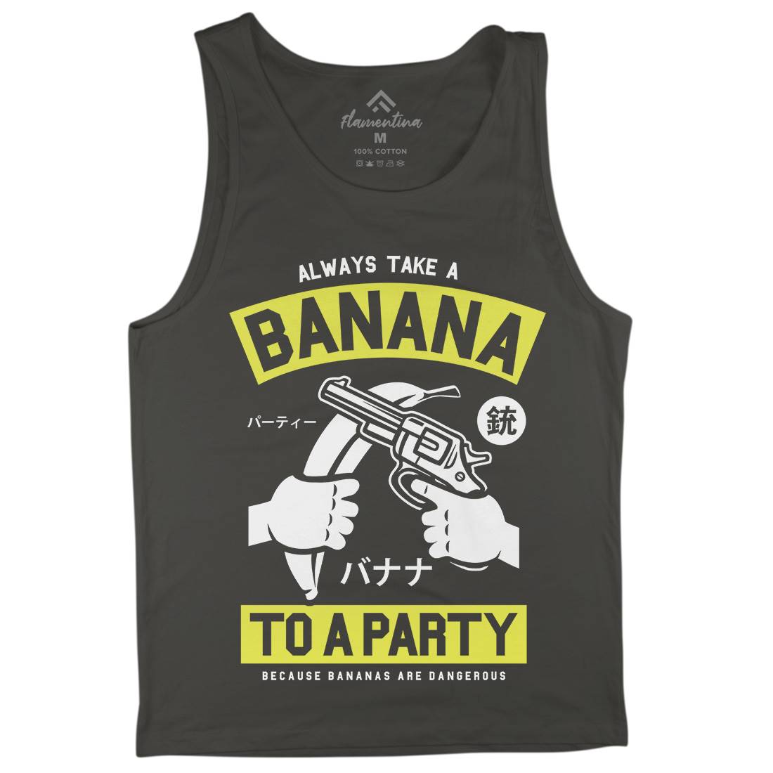 Banana Party Mens Tank Top Vest Geek A202