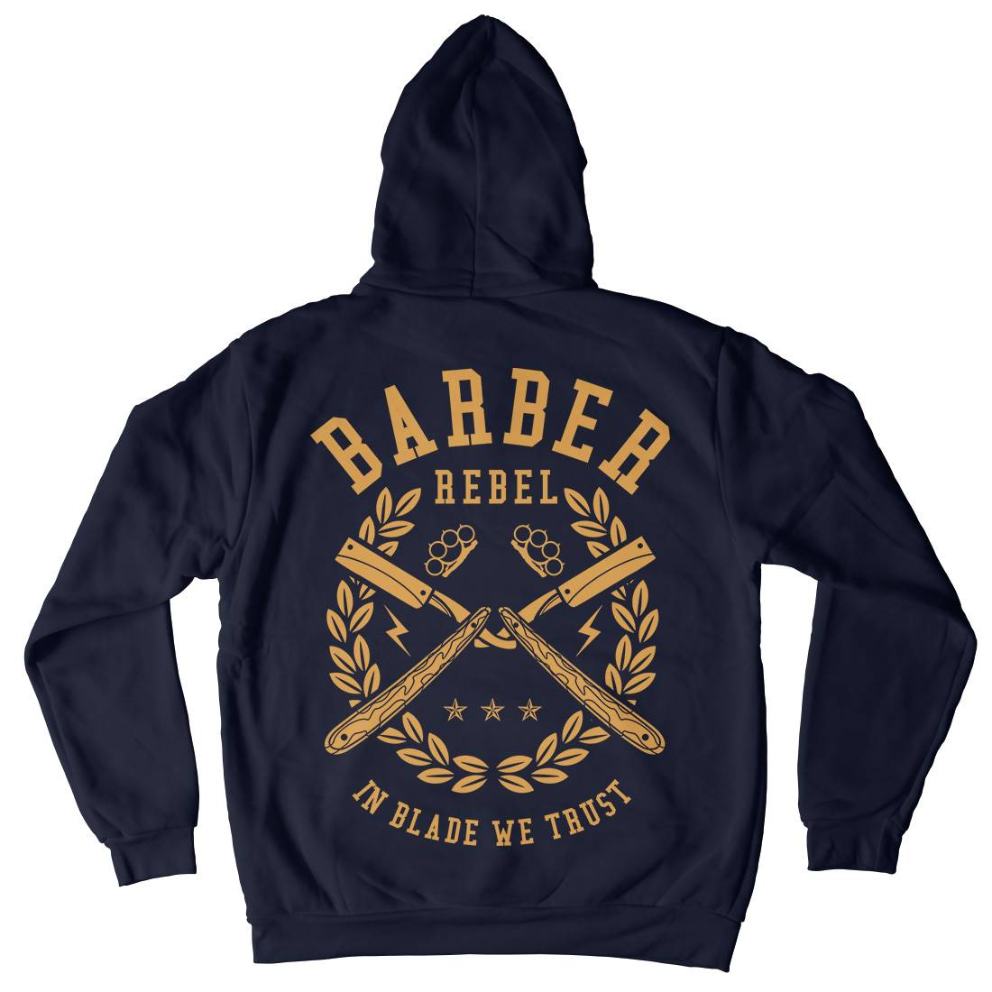 Rebel Kids Crew Neck Hoodie Barber A203