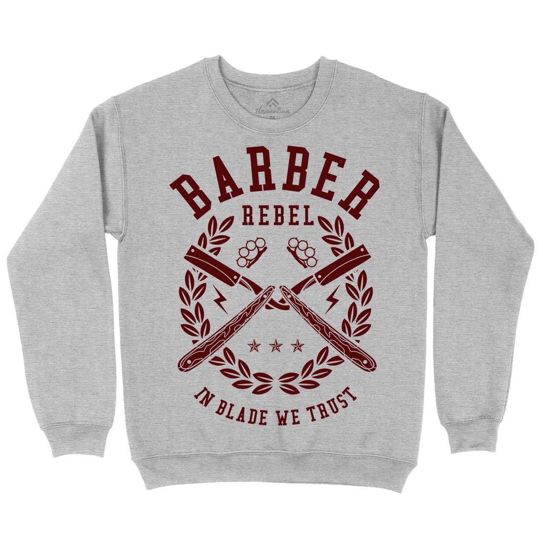 Rebel Kids Crew Neck Sweatshirt Barber A203