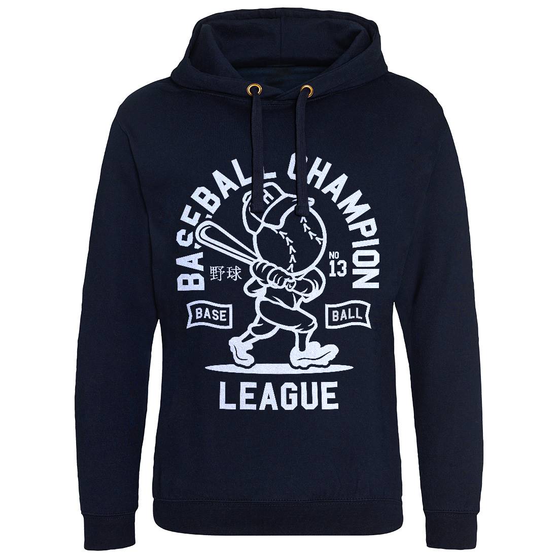 Baseball Champion Mens Hoodie Without Pocket Sport A204