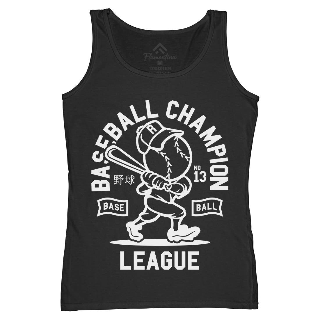 Baseball Champion Womens Organic Tank Top Vest Sport A204