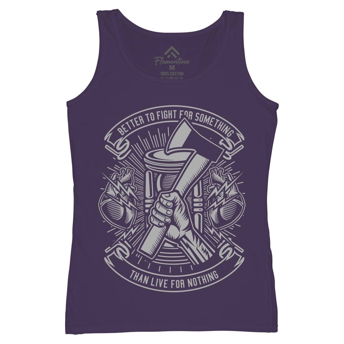 Better To Fight Womens Organic Tank Top Vest Quotes A207