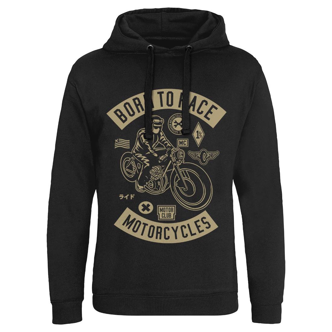 Born To Race Mens Hoodie Without Pocket Motorcycles A210