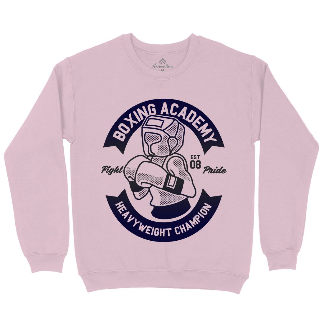 Boxing Academy Kids Crew Neck Sweatshirt Gym A213