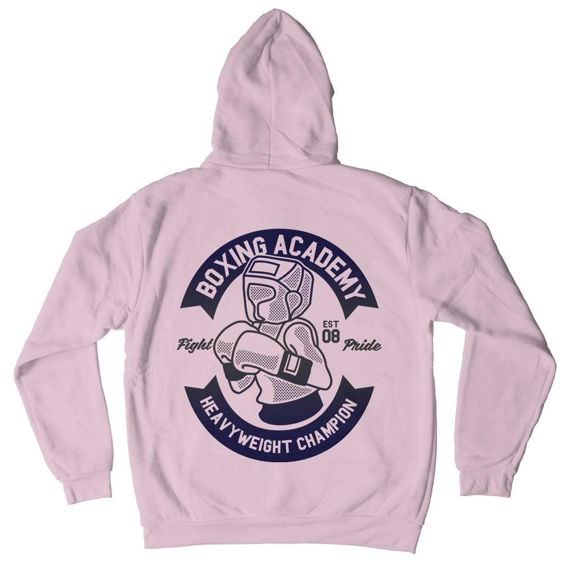 Boxing Academy Kids Crew Neck Hoodie Gym A213