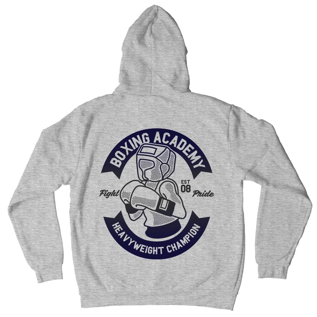 Boxing Academy Kids Crew Neck Hoodie Gym A213