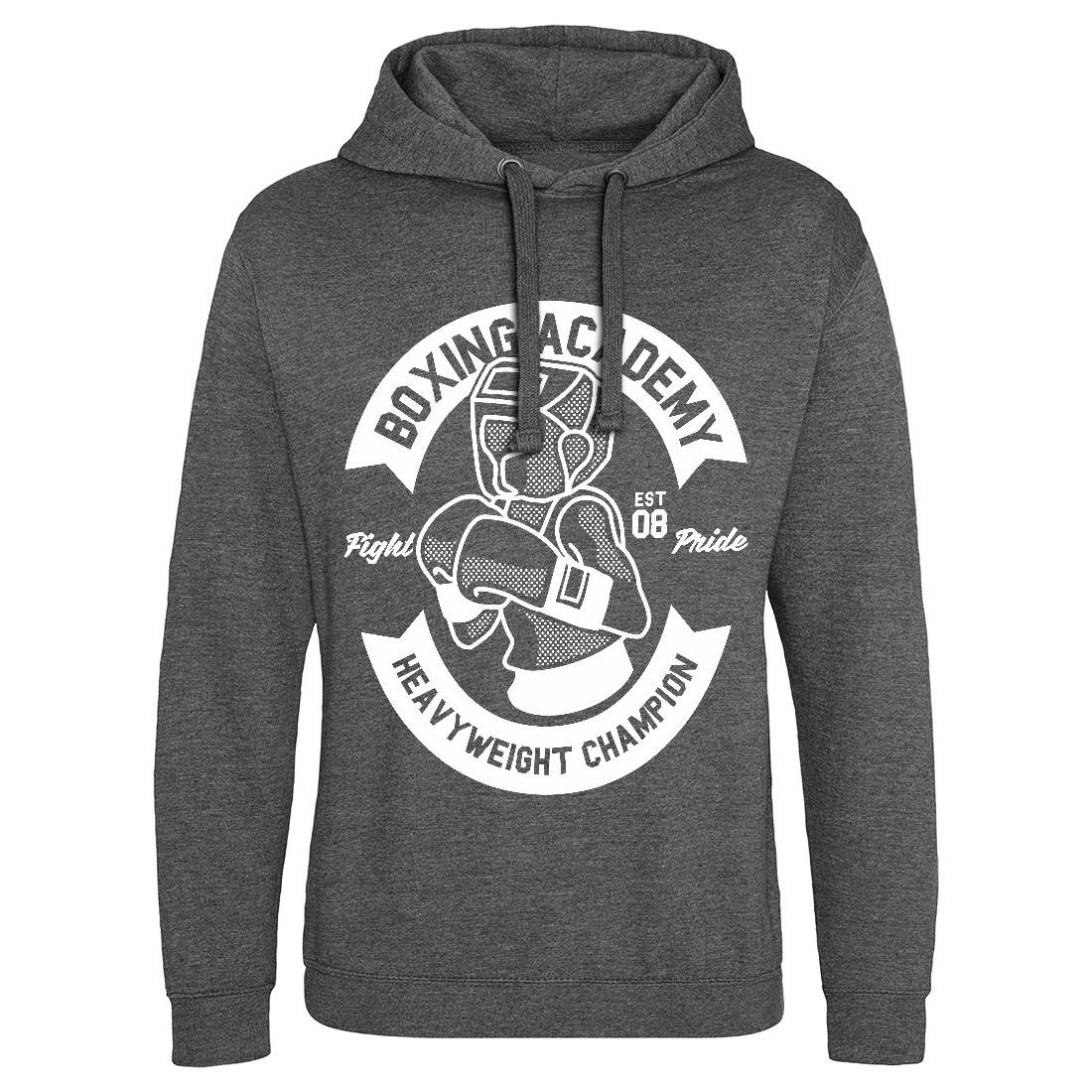 Boxing Academy Mens Hoodie Without Pocket Gym A213