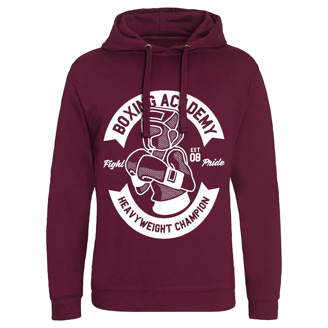 Boxing Academy Mens Hoodie Without Pocket Gym A213