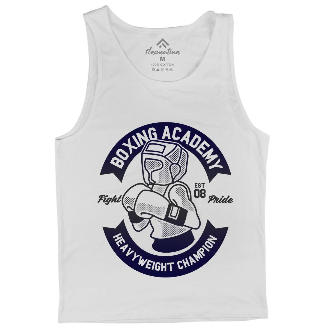 Boxing Academy Mens Tank Top Vest Gym A213