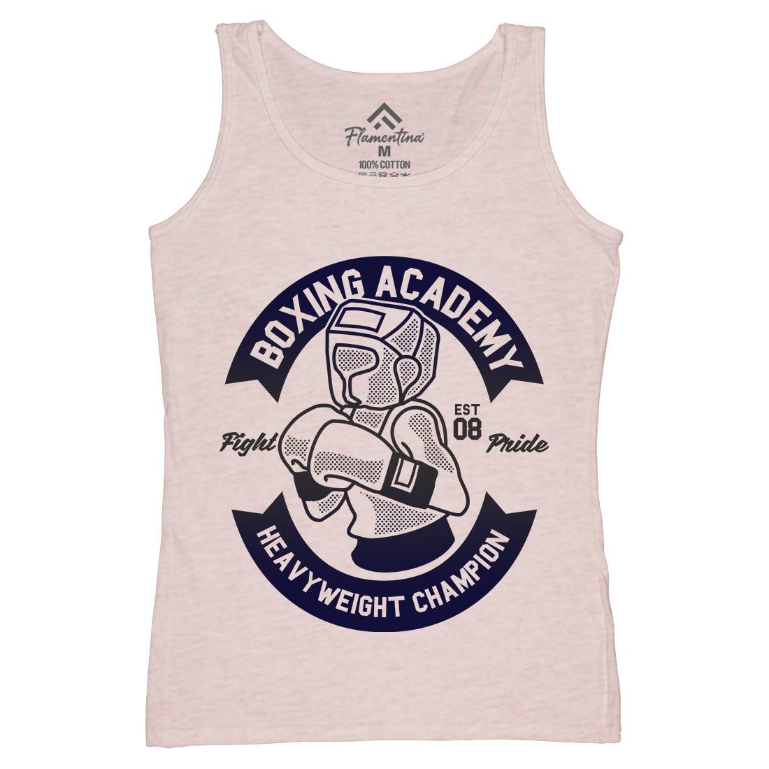 Boxing Academy Womens Organic Tank Top Vest Gym A213
