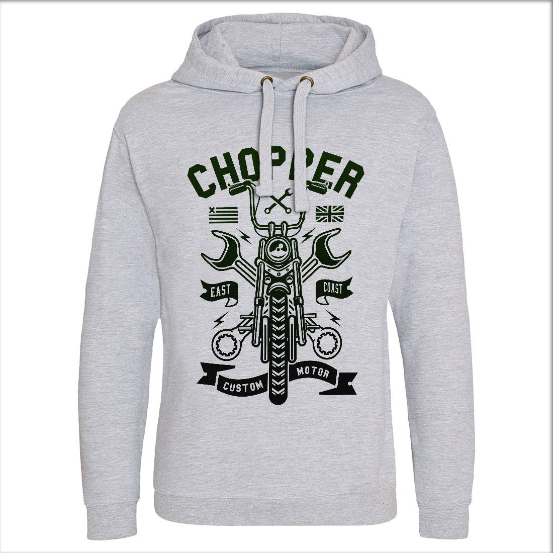Chopper Mens Hoodie Without Pocket Motorcycles A216