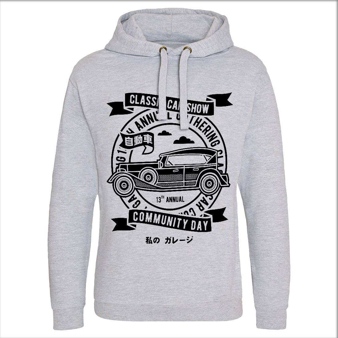 Classic Car Show Mens Hoodie Without Pocket Cars A218