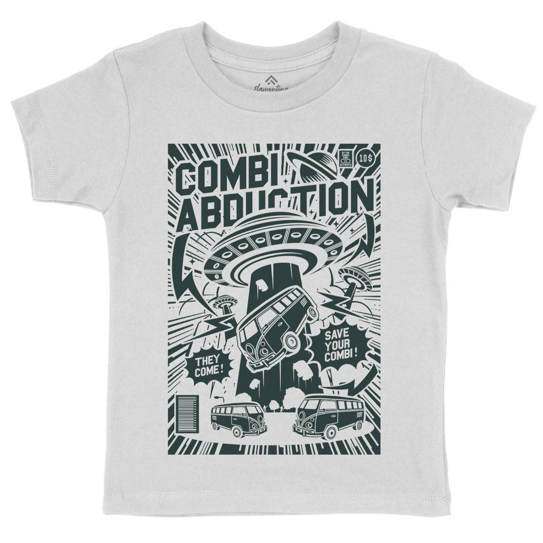 Combi Abduction Kids Crew Neck T-Shirt Space A220
