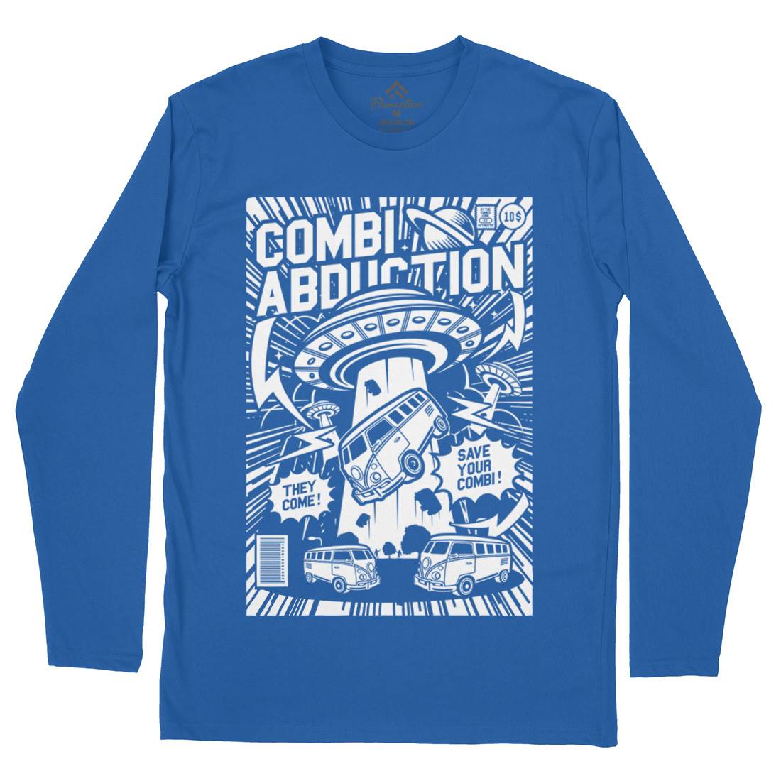 Combi Abduction Mens Long Sleeve T-Shirt Space A220