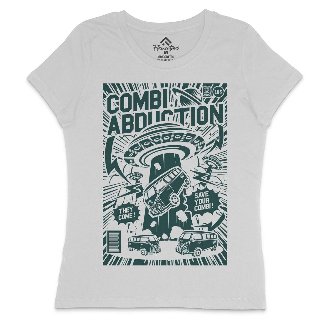 Combi Abduction Womens Crew Neck T-Shirt Space A220