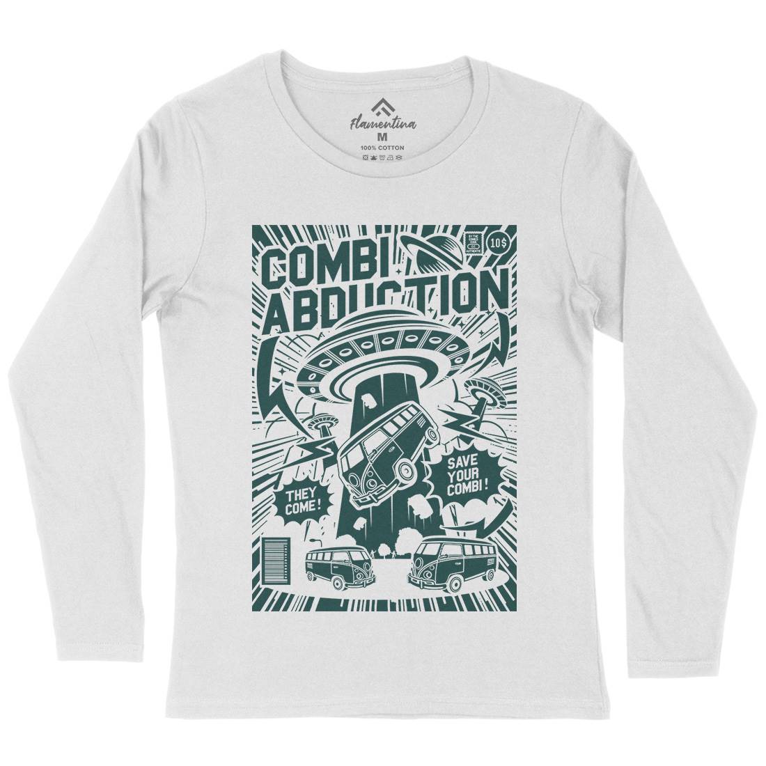 Combi Abduction Womens Long Sleeve T-Shirt Space A220