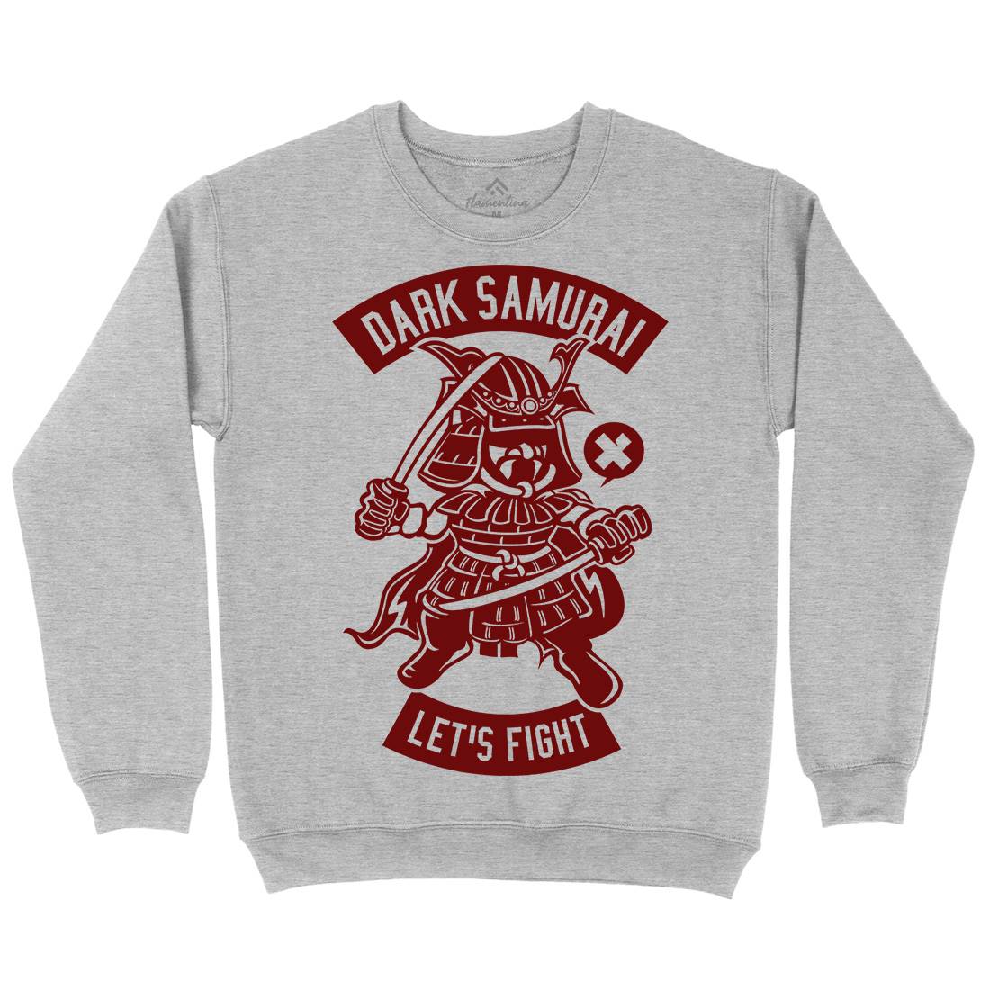 Dark Samurai Mens Crew Neck Sweatshirt Warriors A221