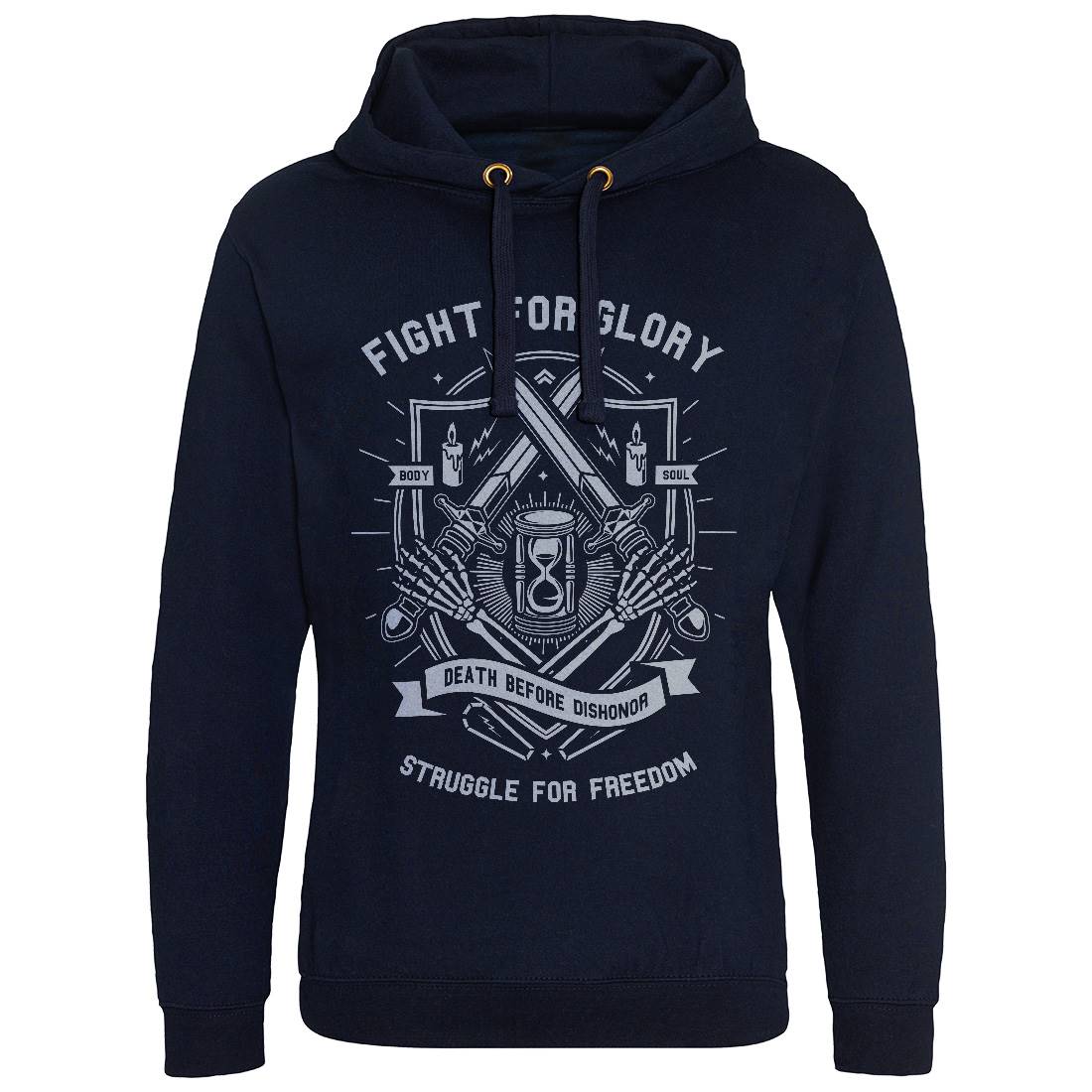 Fight For Glory Mens Hoodie Without Pocket Army A228