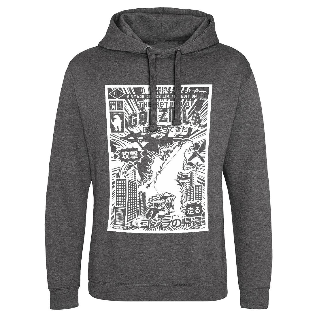 Monster Mens Hoodie Without Pocket Space A234