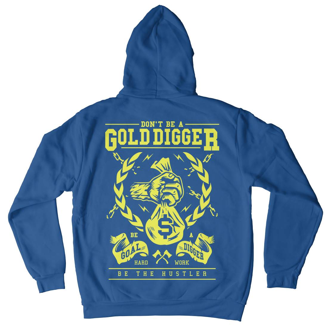 Gold Digger Kids Crew Neck Hoodie Quotes A235