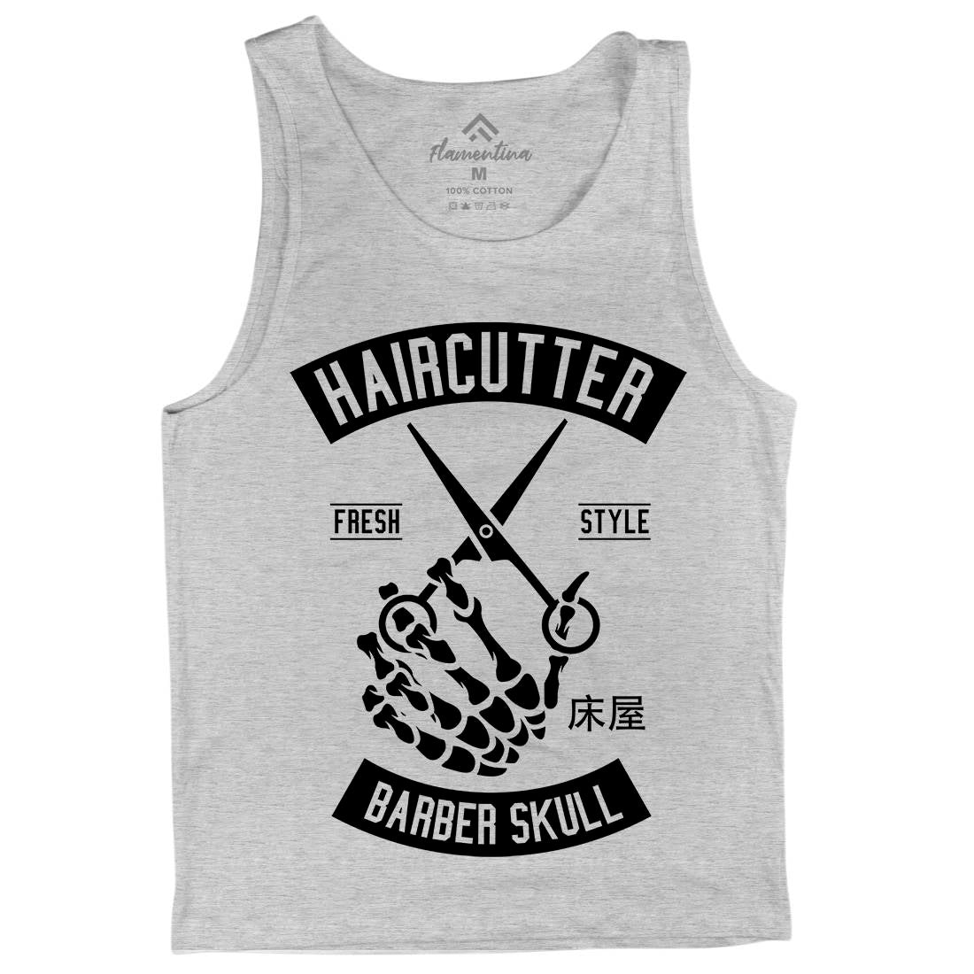 Haircutter Mens Tank Top Vest Barber A237