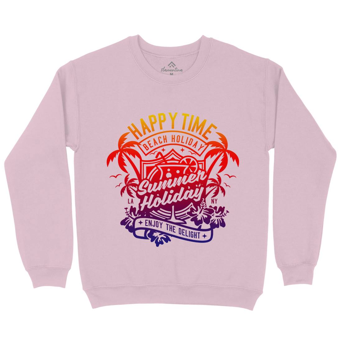 Happy Time Kids Crew Neck Sweatshirt Surf A238