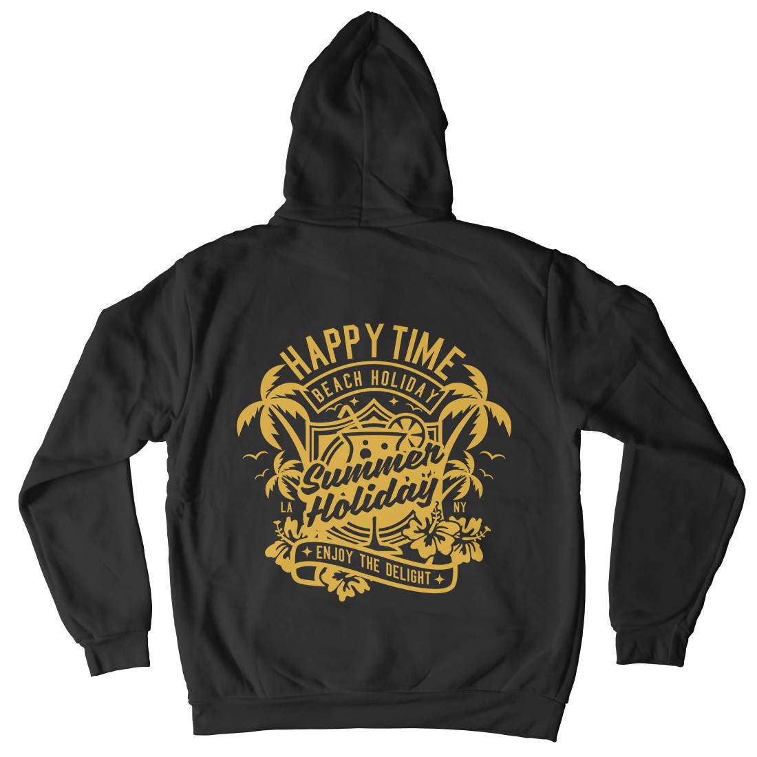 Happy Time Kids Crew Neck Hoodie Surf A238