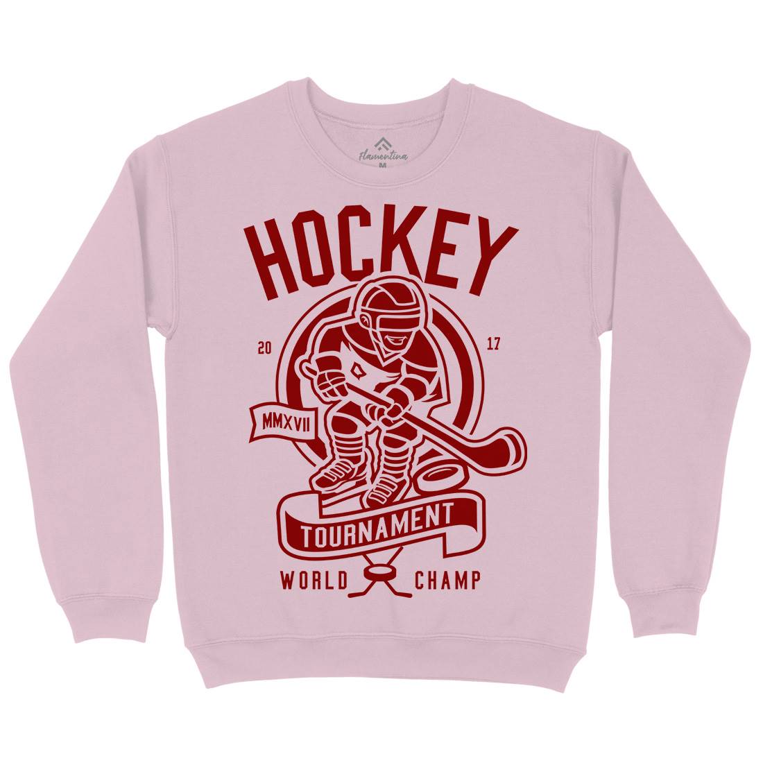 Hockey Kids Crew Neck Sweatshirt Sport A240
