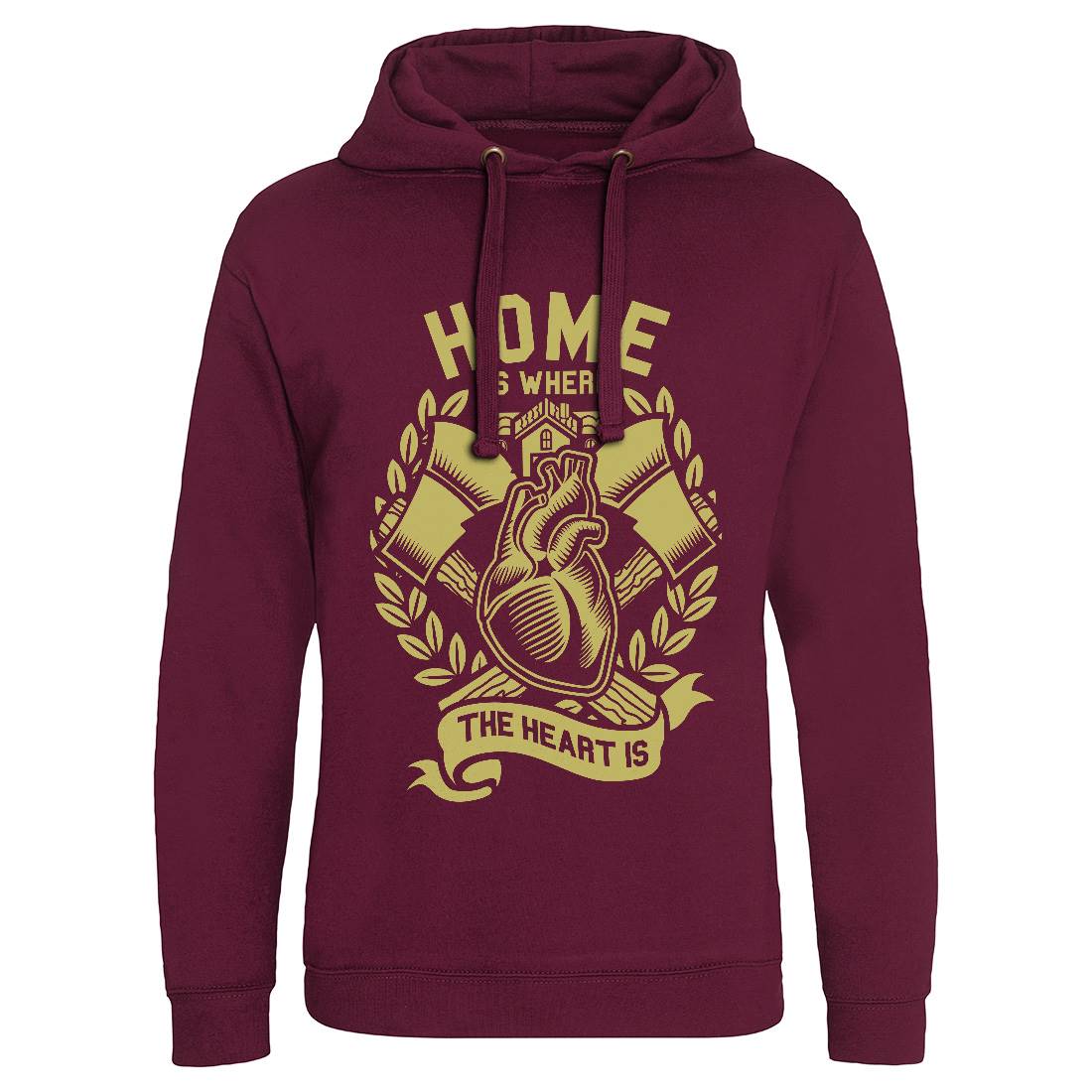 Home Mens Hoodie Without Pocket Quotes A241