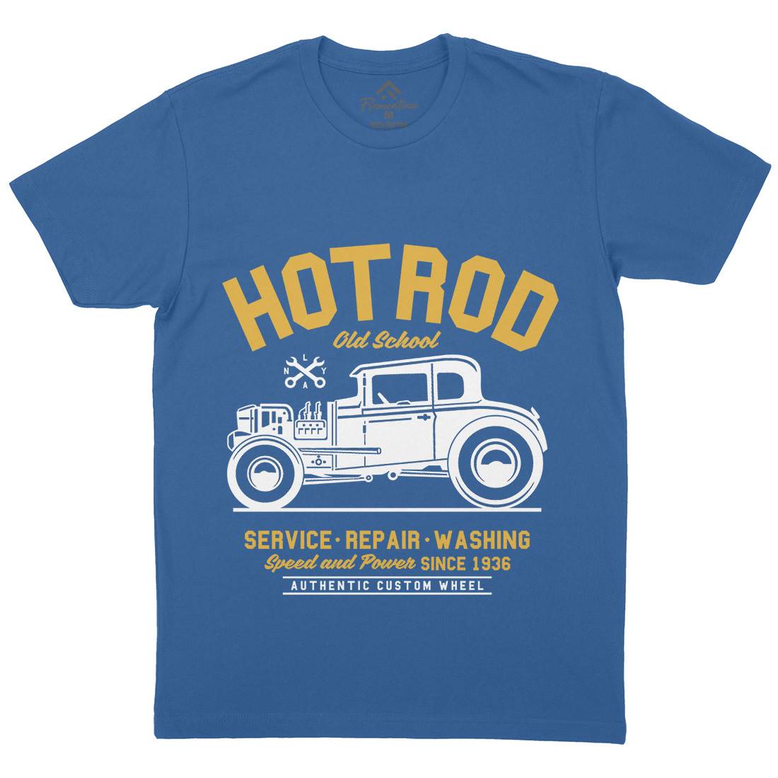 Hot Rod Mens Crew Neck T-Shirt Cars A242