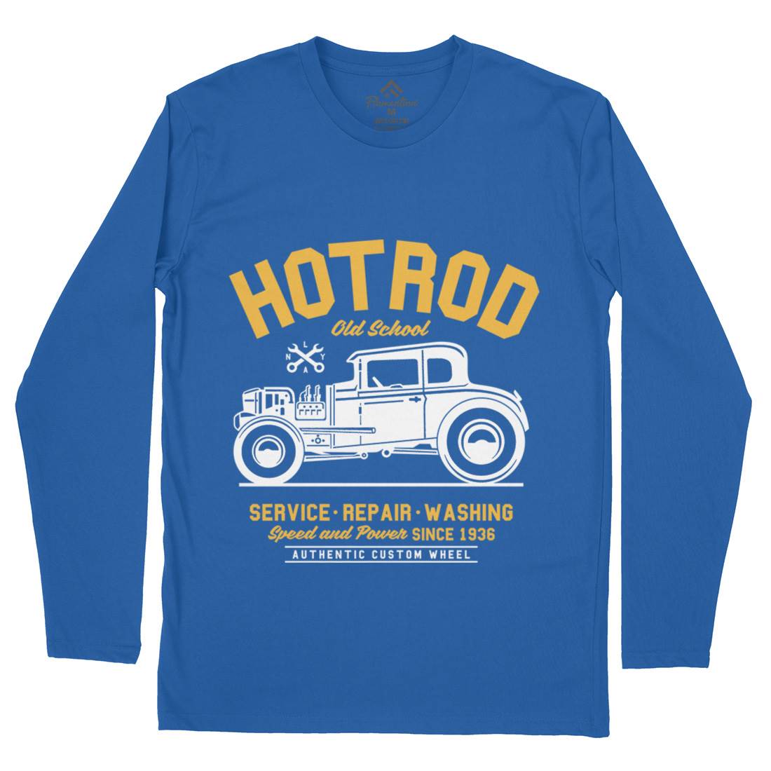 Hot Rod Mens Long Sleeve T-Shirt Cars A242