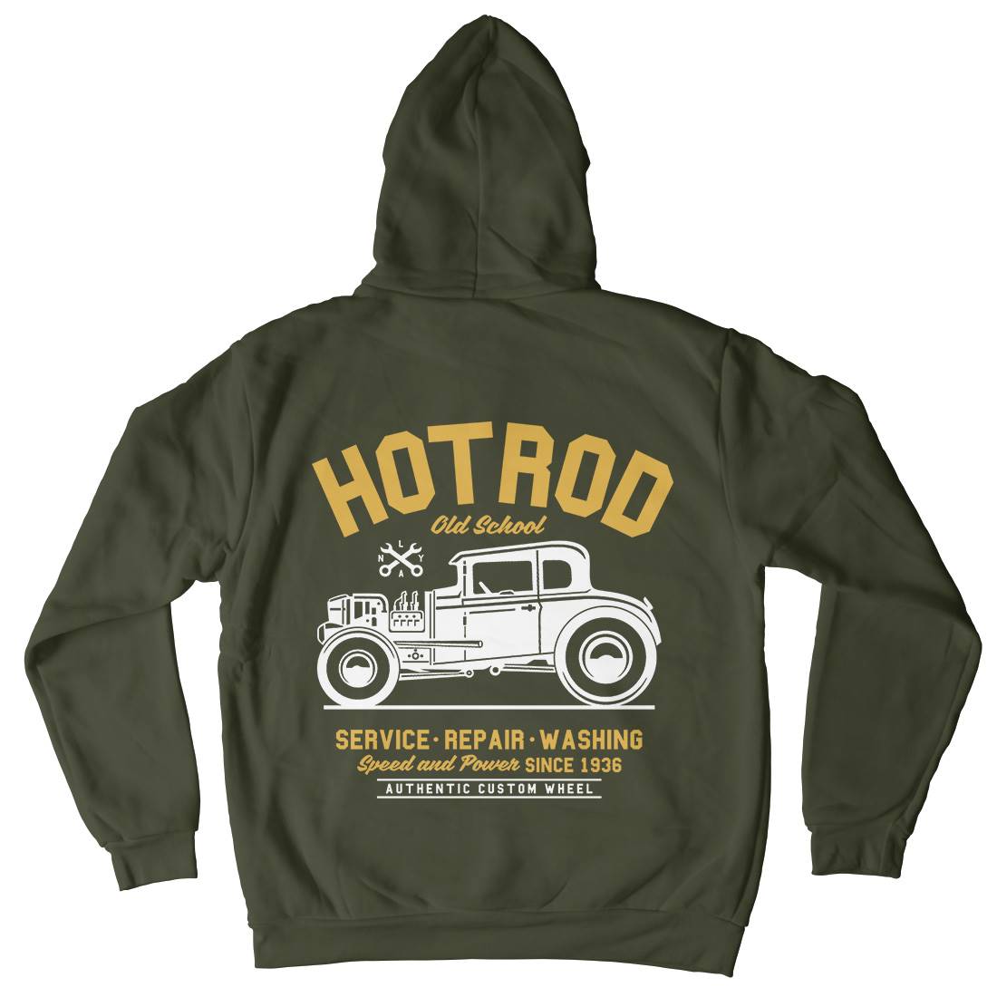 Hot Rod Kids Crew Neck Hoodie Cars A242