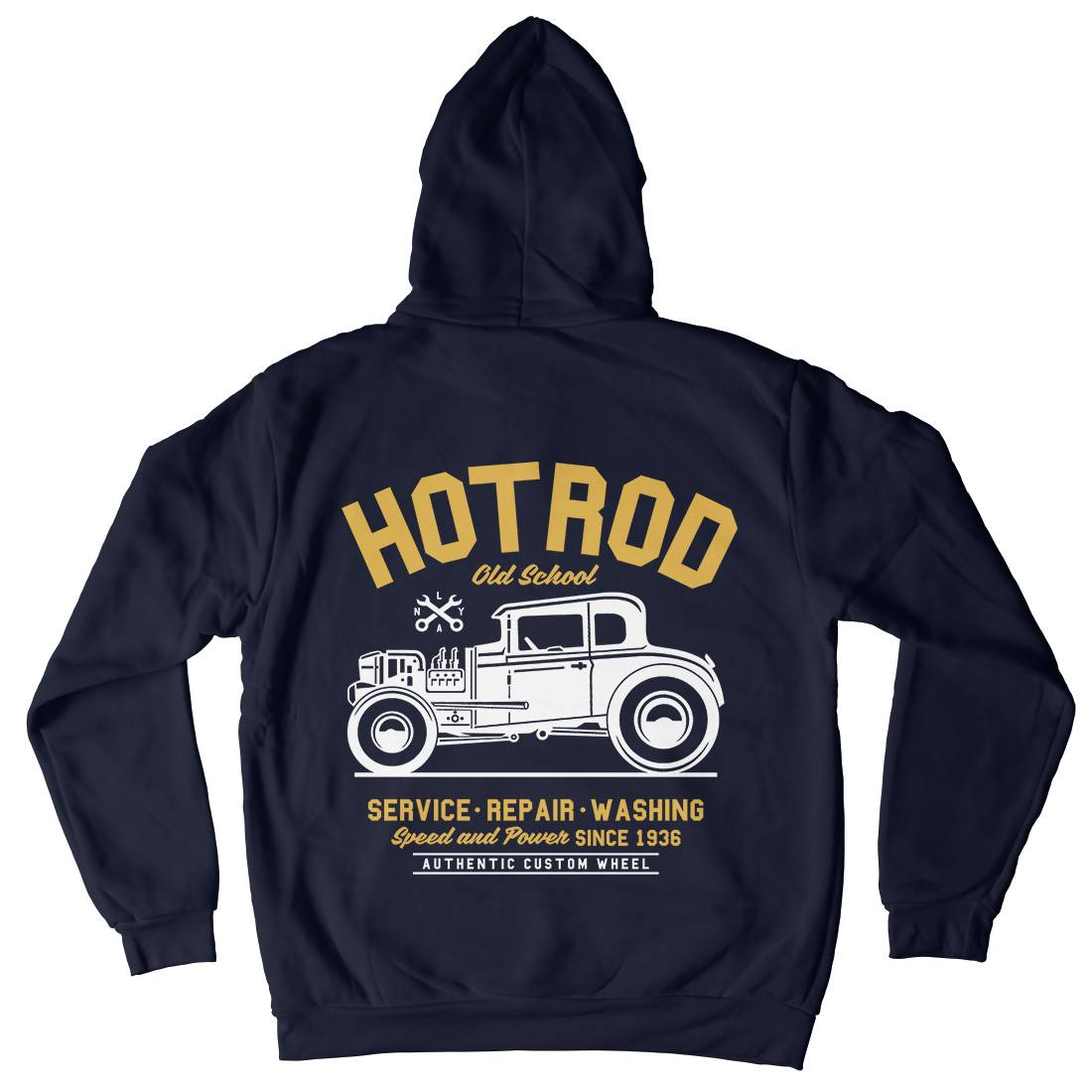 Hot Rod Mens Hoodie With Pocket Cars A242