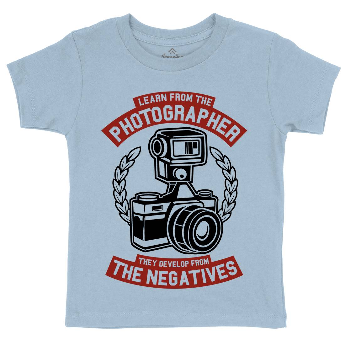 Photographer Kids Crew Neck T-Shirt Media A259