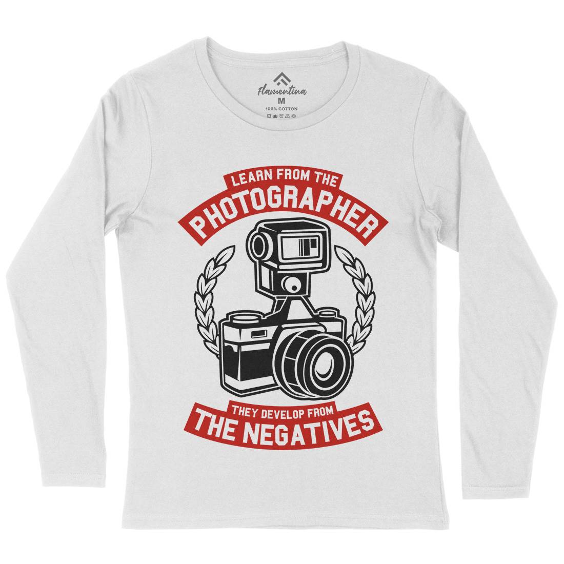 Photographer Womens Long Sleeve T-Shirt Media A259