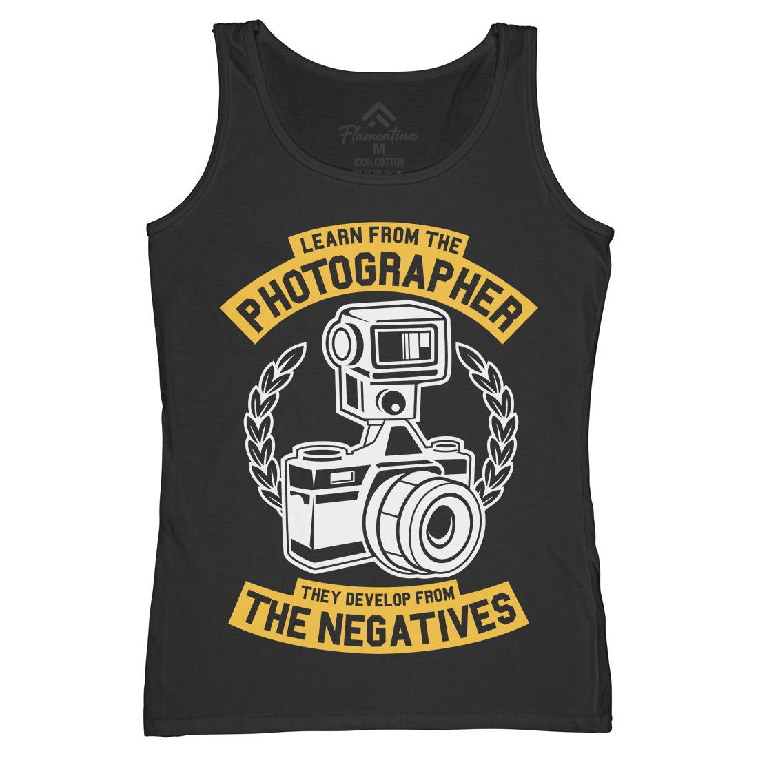 Photographer Womens Organic Tank Top Vest Media A259