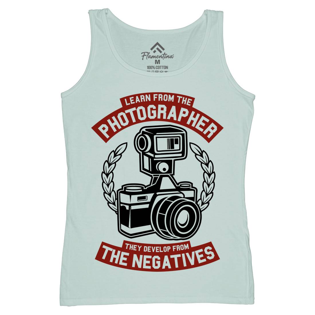 Photographer Womens Organic Tank Top Vest Media A259