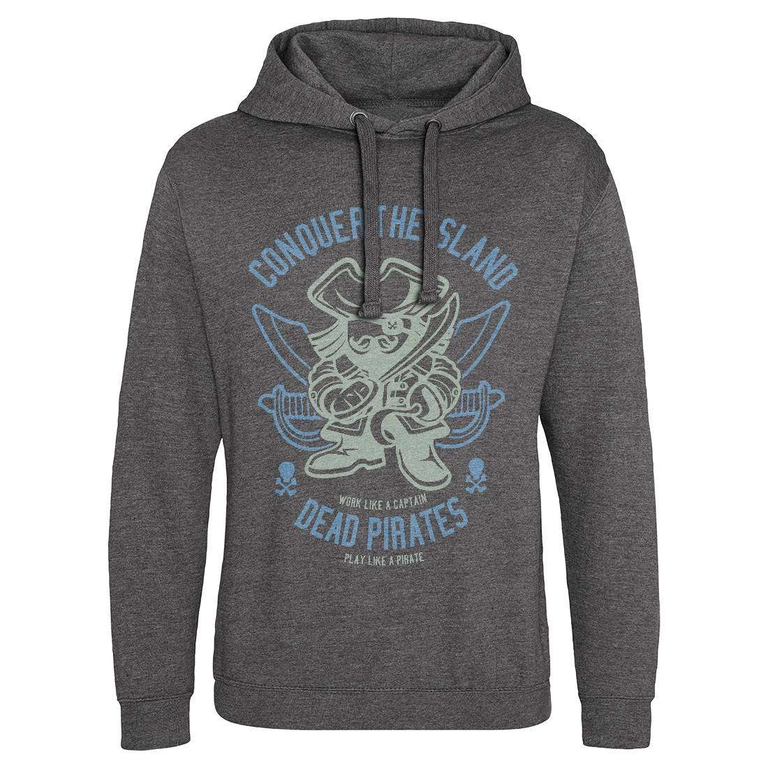 Pirates Mens Hoodie Without Pocket Navy A260