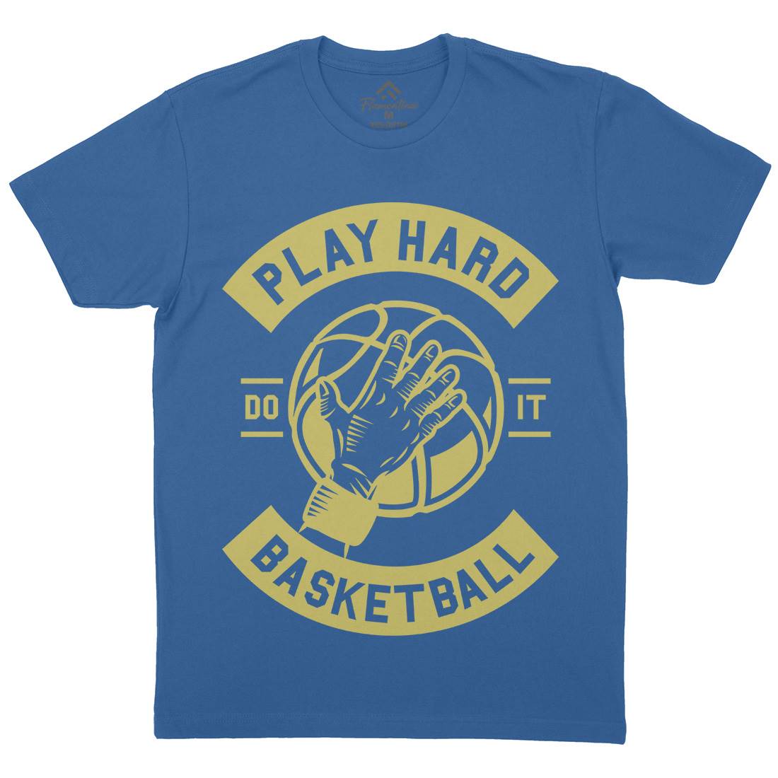 Play Hard Basketball Mens Crew Neck T-Shirt Sport A261