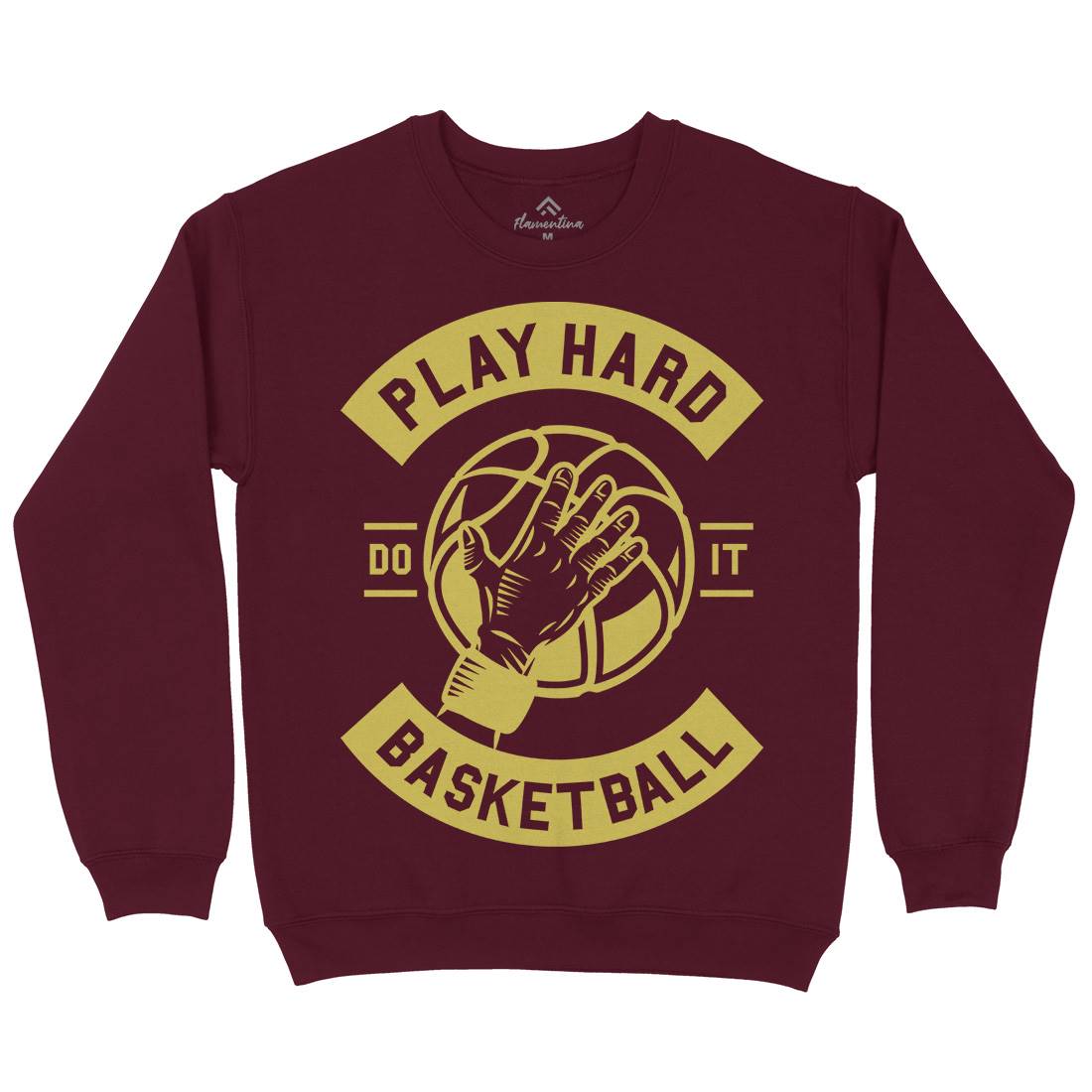 Play Hard Basketball Kids Crew Neck Sweatshirt Sport A261