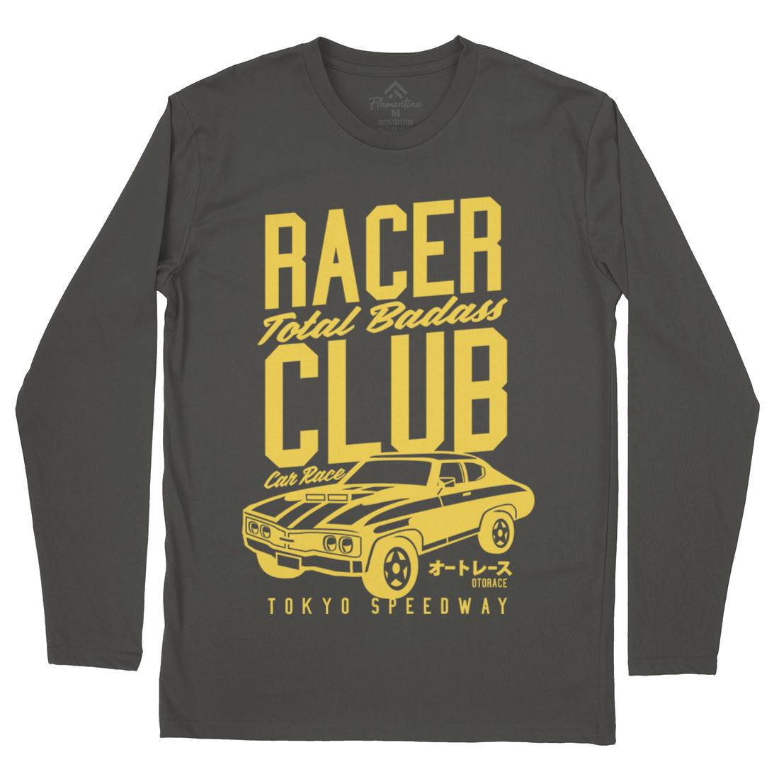 Racer Club Mens Long Sleeve T-Shirt Cars A263