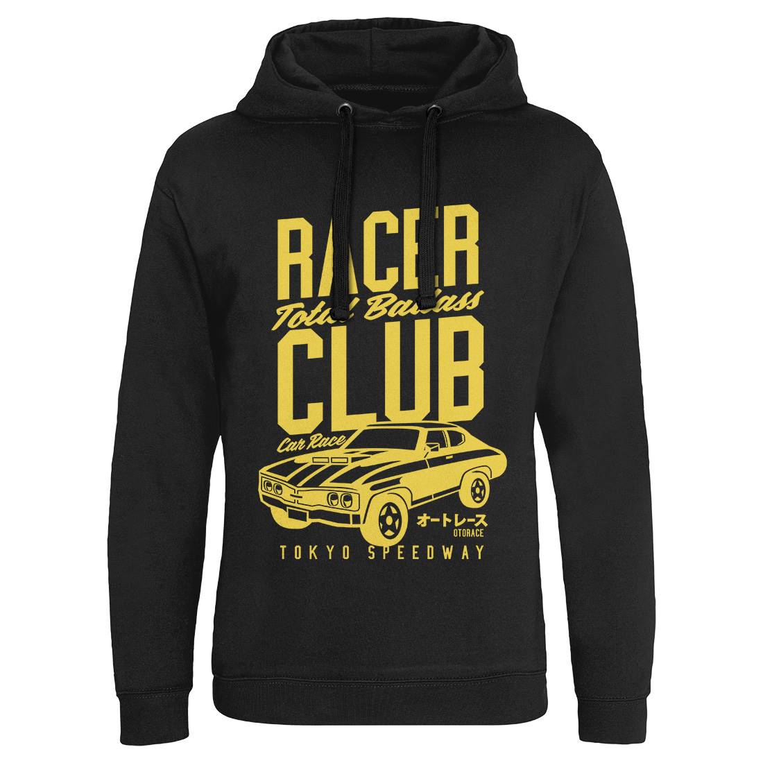 Racer Club Mens Hoodie Without Pocket Cars A263