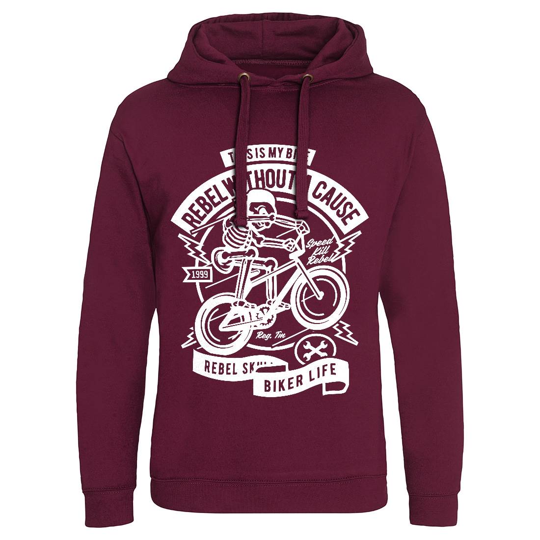 Rebel Without A Cause Mens Hoodie Without Pocket Motorcycles A265