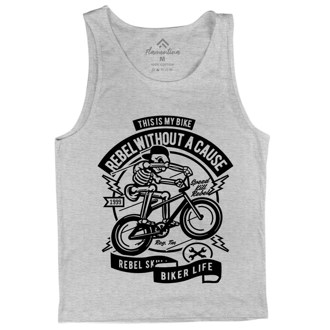 Rebel Without A Cause Mens Tank Top Vest Motorcycles A265