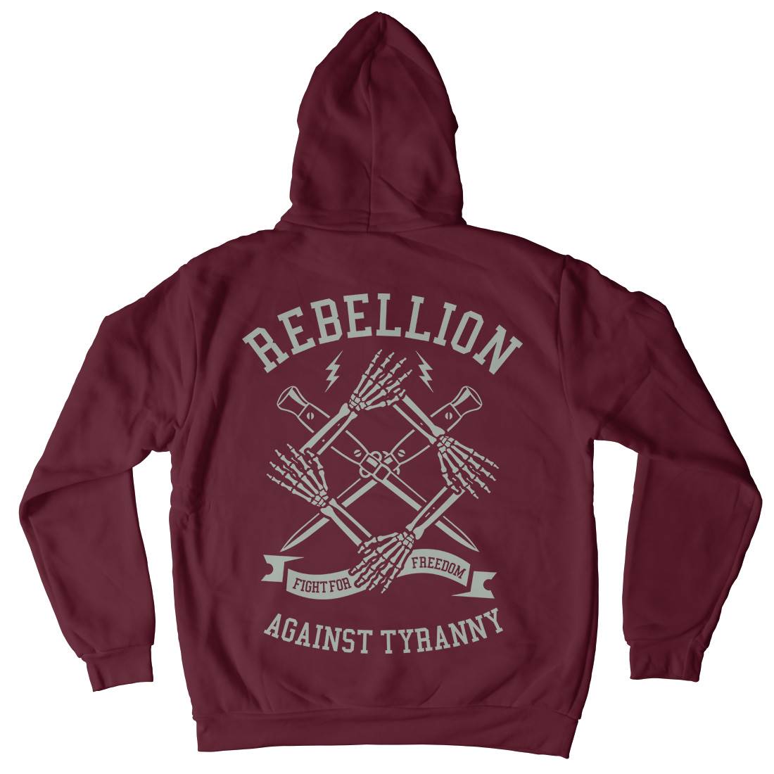 Rebellion Kids Crew Neck Hoodie Illuminati A266